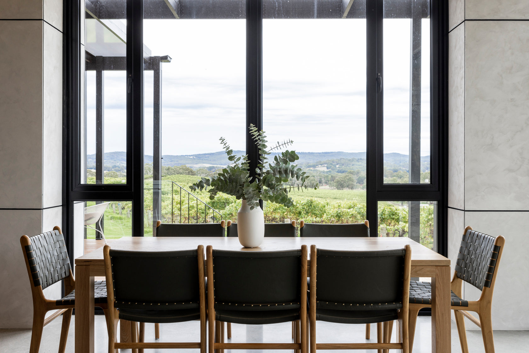 Commercial Hospitality Venue with Designer Dining Table Furniture 