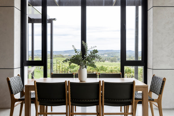 Commercial Hospitality Venue with Designer Dining Table Furniture 