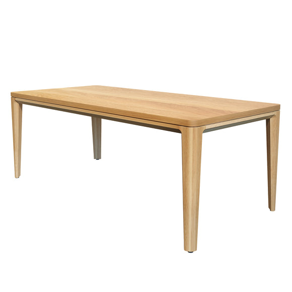 Grace Dining Table in Solid American White Oak 