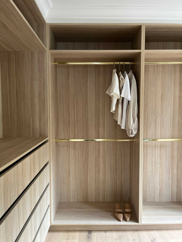 Custom Walk in Robe Design and Made in Melbourne