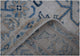 Authentic Hallway Runner Made in Afghanistan. Striking blue colours on a handknotted rug. Available online or in our Melbourne showroom