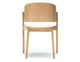 American Oak Dining Chair Australia - Curved backrest and seat in an original design. 